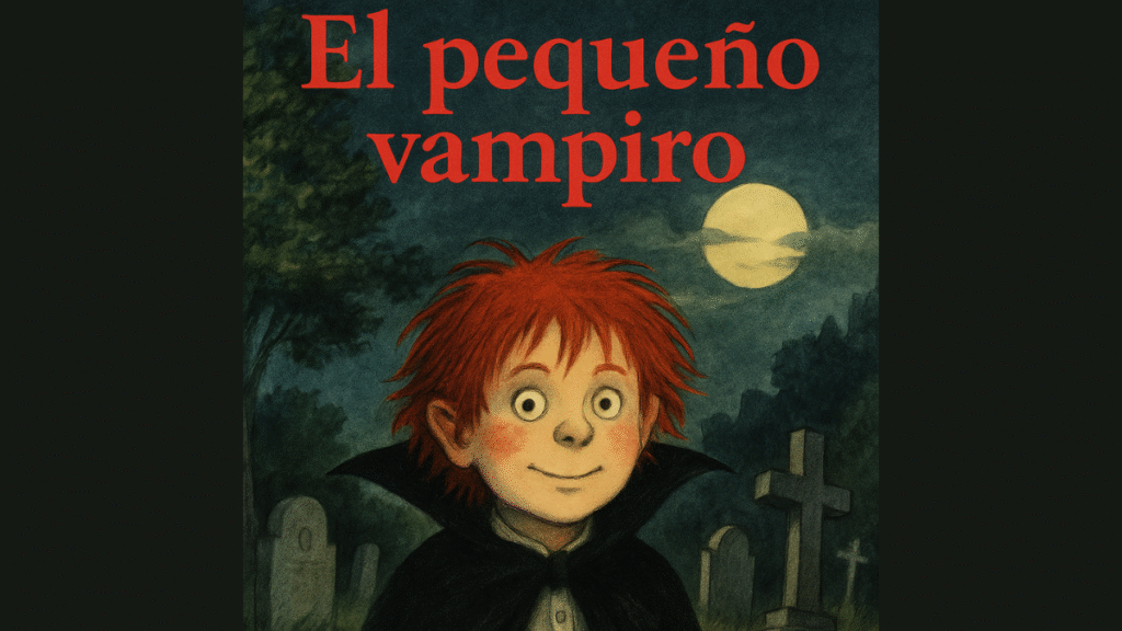 portada del pequeño vampiro