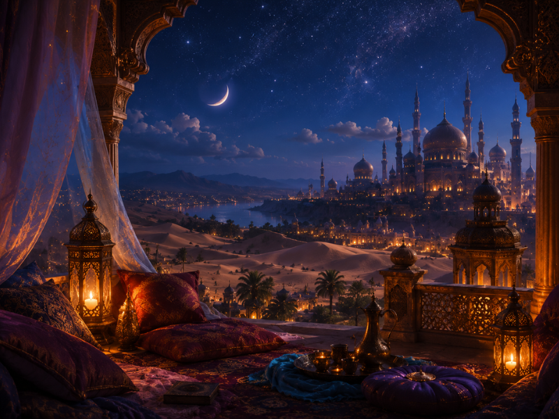 The Arabian Nights Las Mil y Una Noches c