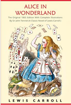 alice in wonderland book cover